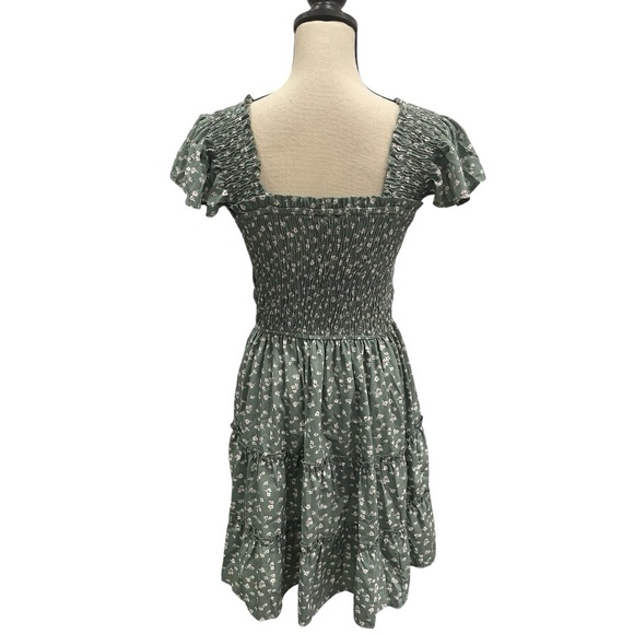 New Glory Floral Smocked Dress - Picture 3 of 5